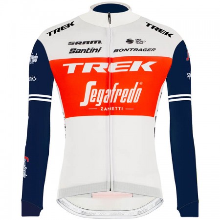 Maillot Cyclisme 2020 Trek-Segafredo Manches Longues N001